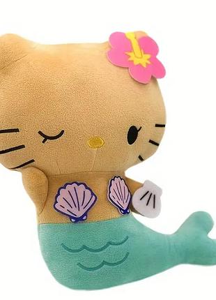 Мягкая игрушка русалочка кошечка хеллоу китти hello kitty 25cм art5466