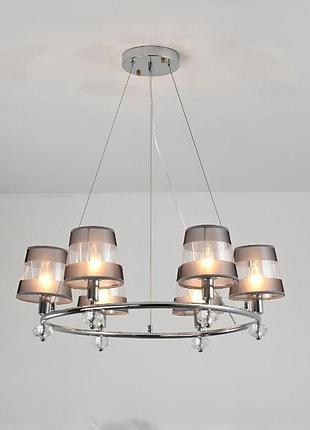 Люстра підвісна valeso 1566/6 хром, e14×6, 60w