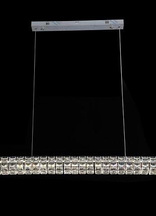 Люстра потолочная светодиодная valeso 6709-800l, хромовый