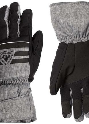 Рукавички rossignol tech impr heather grey розмір int-m
