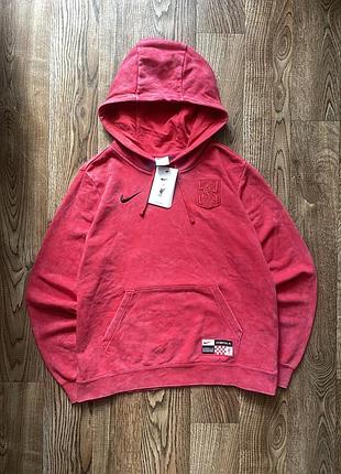 Нова червона худі nike liverpool