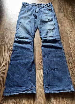 Джинси широкі g-star bootcut flawered