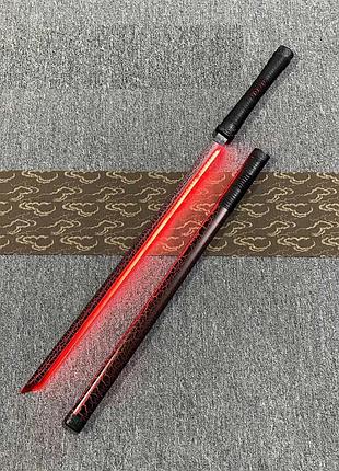 Игрушечная светящаяся led катана ван пис клинок рассекающий демонов убийца демонов блич 104 см art3443