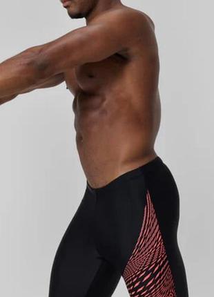Мужские плавки шорты для плавания speedo с большим лого