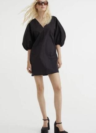 Чорна сукня h&m
