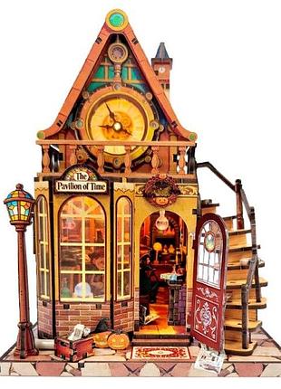 Бук нук очаровательный дом «колесо времени» book nook wheel of time magic house diy xy-b06