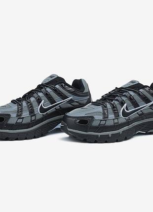 Nike p-6000 grey black 4