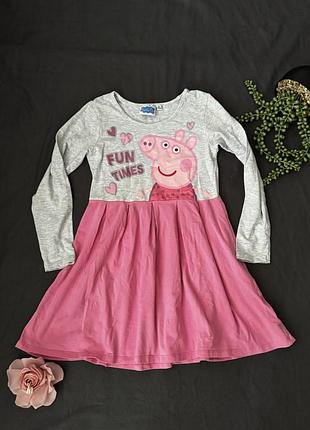 Сукня дитяча на 6-7 років з peppa pig