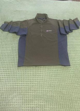 Светр чоловічий berghaus хакі 48-50