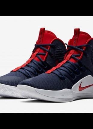 Оригінальні баскетбольні кросівки nike hyperdunk x ao7893-400, 46 розмір