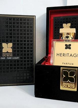 Fragrance du bois heritage, парфумована вода.