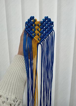 Брошка серденько