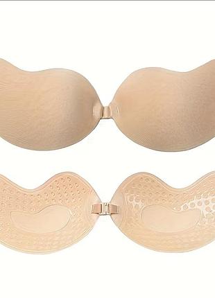 Наліпки на груди, бюстгальтер неведимка, силіконові прозорі наклейки на груди, бюстгальтер неведимка