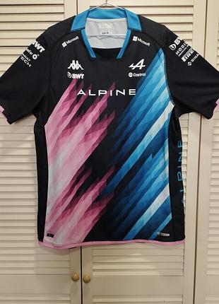 Футболка пілота команди alpine f1 pierre gasly 2024 року