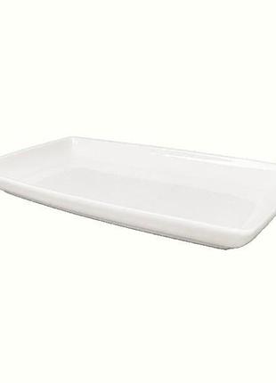 Блюдо limited edition bianco, 26.6х14 см