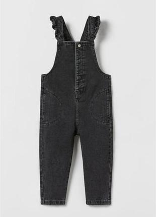 Джинсовый комбинезон zara