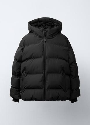 Куртка пуфер zara