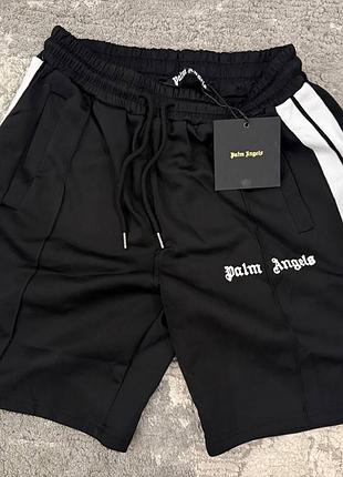 🔰palm angels shorts black/white