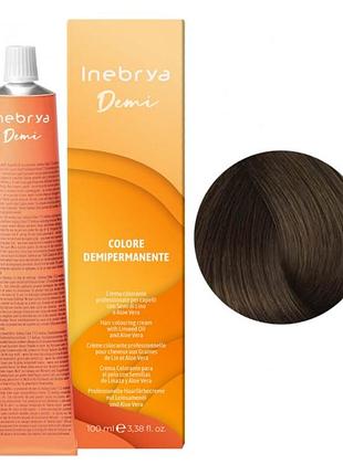 Демоперманентная краска inebrya demi 5/73 100 ml