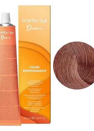 Демоперманентная краска inebrya demi 8/75 100 ml