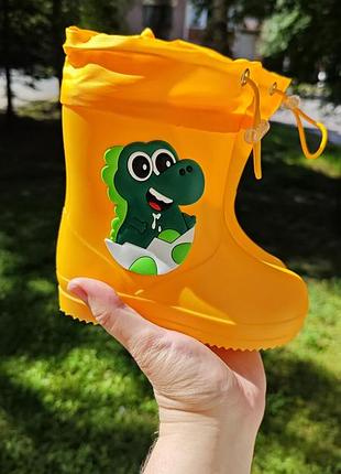 Сапоги резиновые ☂️👢🌂🥾 девочка-мальчик стелька 16 см