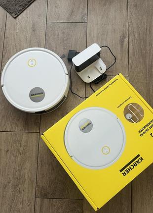 Робот пилосос karcher з функцією вологого прибирання