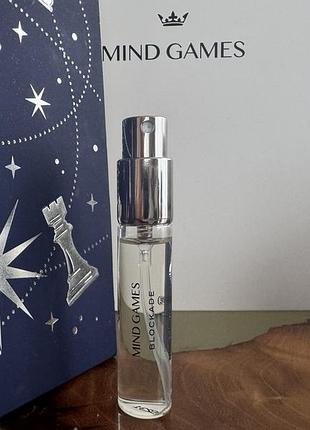 Парфуми mind games blockade, 7,5 ml, з адвент календаря mind games, нові