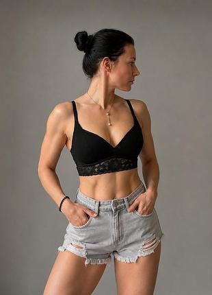 Кружевной топ pink victoria’s secret