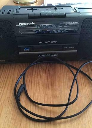 Магнитофон panasonic rx-fs420. работает.