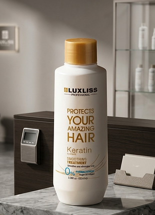 Нанопластика luxliss keratin smoothing treatment 0% formaldehyde 100 мл