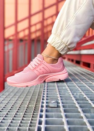 💖🥰nike air presto pink 🌺 кросівки жіночі літні найк престо