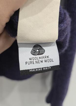 Джемпер woolovers l шерсть woolmark 4