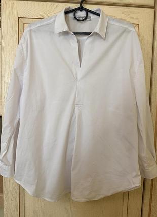 Блуза сорочка жіноча біла