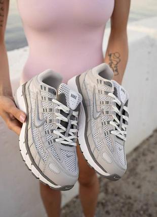 Стильні жіночі кросівки nike p-6000 light iron