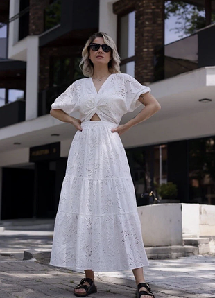 Сукня з 100% бавовни від zara