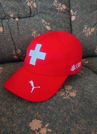 Бейсболка бавовняна puma switzerland