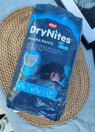 Нічні трусики-підгузки huggies drynites teen (8-15 років, 27-57 кг),