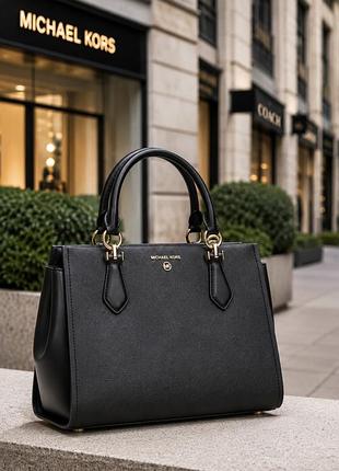 Сумка michael kors marilyn medium saffiano leather satchel оригінал