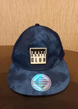 Кепка snapback h&amp;m skate club (размер 53-56 см)