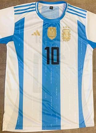 Футбольная футболка месси mesi 10, сборная аргентина argentina s/m