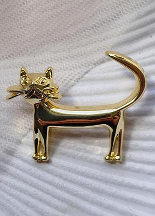 Брошка " кіт" 3,5 см