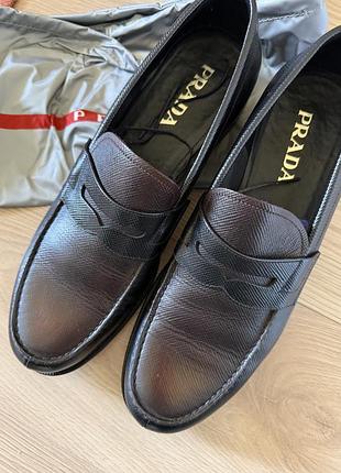 Чоловічі туфлі prada оригінал