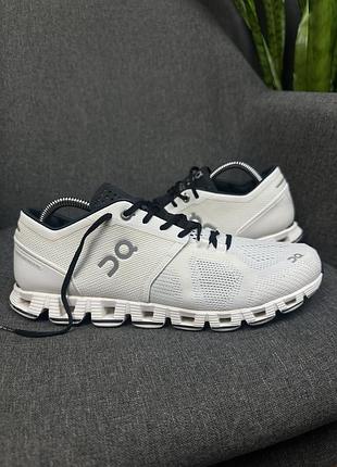 Кросівки чоловічі on cloud x white / black оригінал