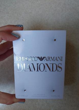 Giorgio armani emporio armani diamonds парфюмированная вода женская, 100 мл