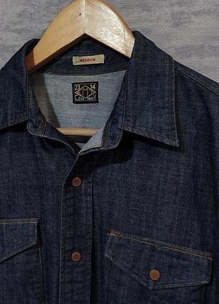 Джинсовая рубашка emmett denim company