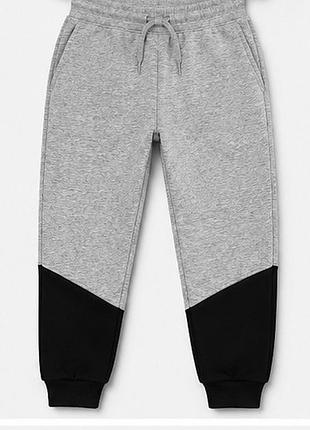 H&amp;m утепленные брюки 140-146