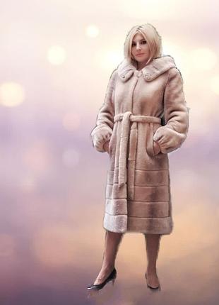 Шуба мутонова ексклюзивна