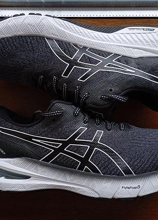 Черные кроссовки asics 1968-2000 10 1012b042 оригинал р.42 стан идеальной