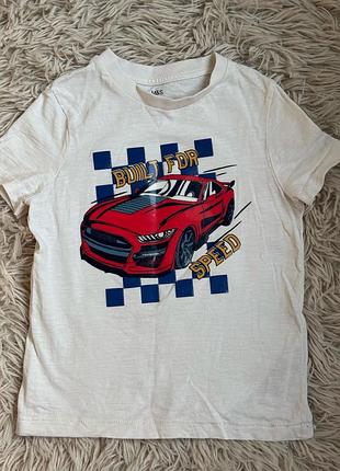 Футболка mark&spencer на хлопчика 104 см