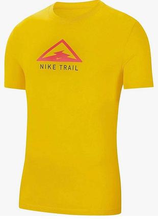 Nike dri-fit men's trail running t-shirt
